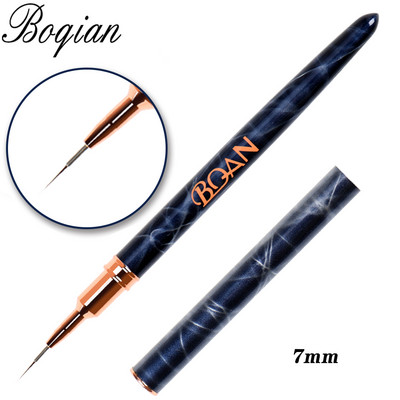 BQAN Marbled Rose Gold küünehari geelpintsel maniküüriks Akrüül UV-geeli pikenduspliiats küünelaki maalimiseks joonistuspintsel