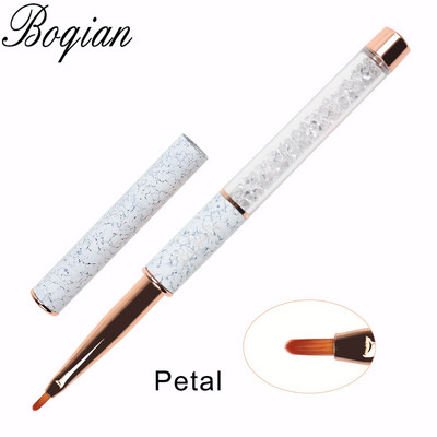 BQAN Marbled Rose Gold küünehari geelpintsel maniküüriks Akrüül UV-geeli pikenduspliiats küünelaki maalimiseks joonistuspintsel