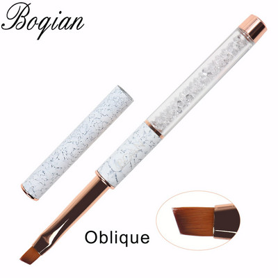 BQAN Marbled Rose Gold küünehari geelpintsel maniküüriks Akrüül UV-geeli pikenduspliiats küünelaki maalimiseks joonistuspintsel