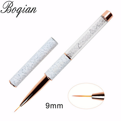 BQAN Marbled Rose Gold küünehari geelpintsel maniküüriks Akrüül UV-geeli pikenduspliiats küünelaki maalimiseks joonistuspintsel