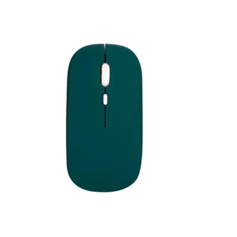 Újratölthető vezeték nélküli Bluetooth egér 2.4G USB egerek Androidhoz Windows Tablet Laptop Notebook PC IPAD mobilhoz