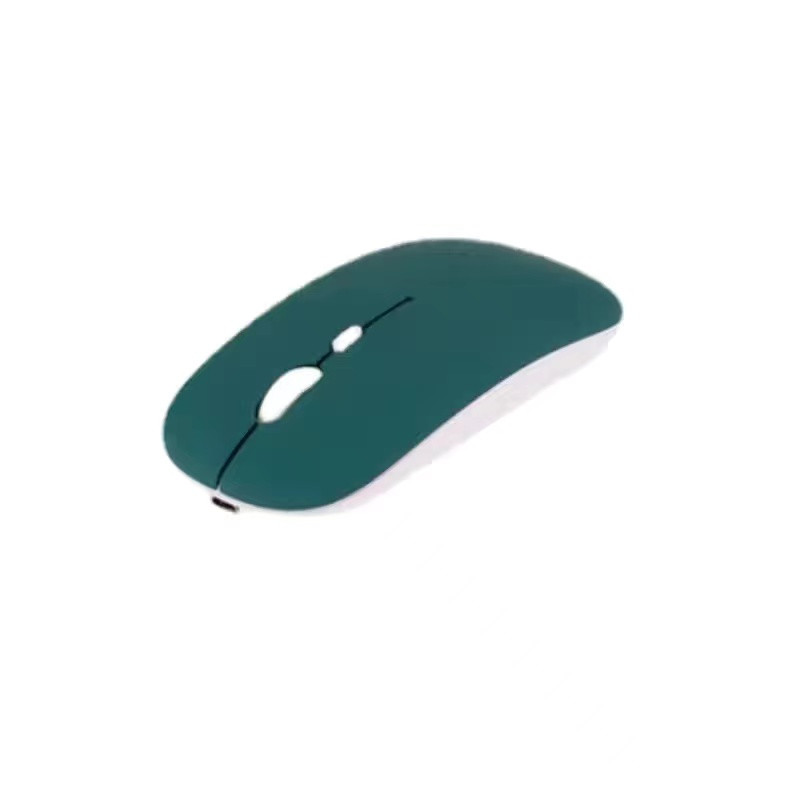 Újratölthető vezeték nélküli Bluetooth egér 2.4G USB egerek Androidhoz Windows Tablet Laptop Notebook PC IPAD mobilhoz