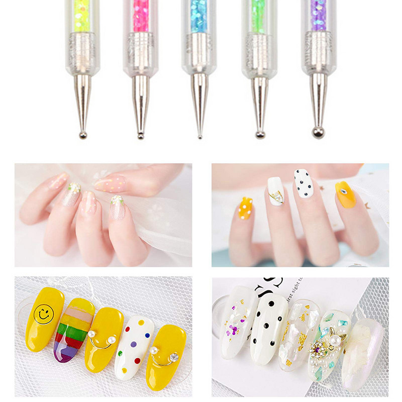 Profesionalni set četkica za crtanje noktiju Liner za manikuru Točkanje Olovka za crtanje UV gel lak Akrilna boja Dodaci Komplet alata