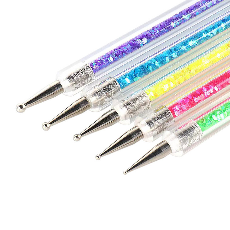 Profesionalni set četkica za crtanje noktiju Liner za manikuru Točkanje Olovka za crtanje UV gel lak Akrilna boja Dodaci Komplet alata