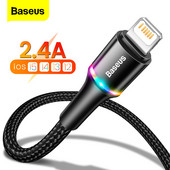 Baseus Lighting USB-kaabel iPhone 12 11 Pro Max X XR XS kiirlaadimise laadija kaabel iPhone 8 7 6 6s iPadi andmejuhtme juhe jaoks