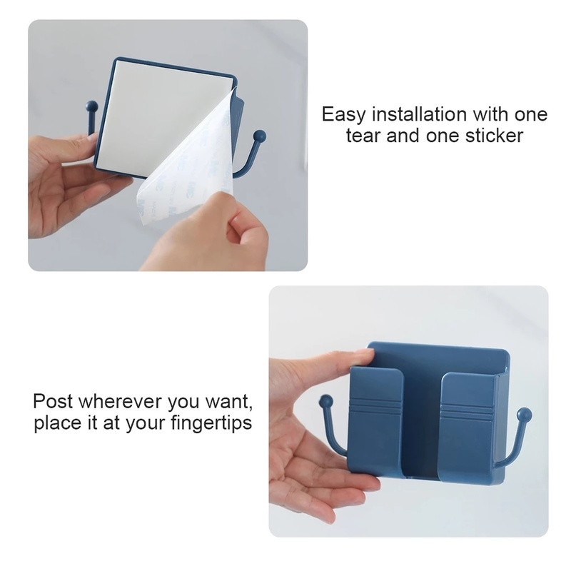 Επιτοίχια βάση στήριξης Βάση φόρτισης κινητού τηλεφώνου Τηλεχειριστήριο Κουτί αποθήκευσης Δίπλα στο κρεβάτι Βάση φόρτισης Εξοικονόμηση χώρου Βάση τηλεφώνου