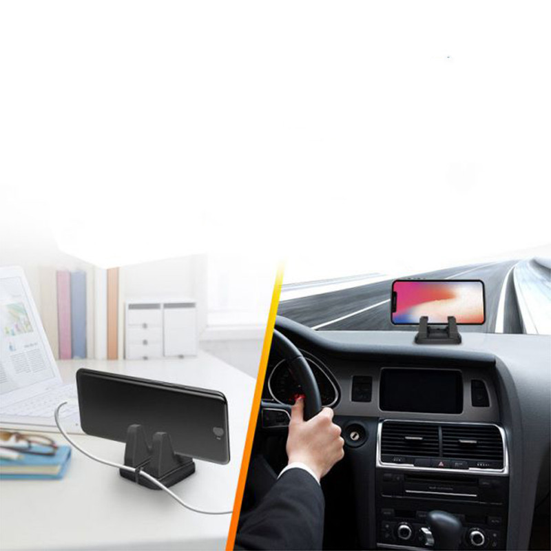 Περιστρεφόμενη 360° βάση στήριξης τηλεφώνου αυτοκινήτου Στήριγμα στο ταμπλό Στήριγμα σιλικόνης τηλεφώνου Βάση τηλεφώνου Ταμπλό αυτοκινήτου Σταθερά τηλέφωνα GPS