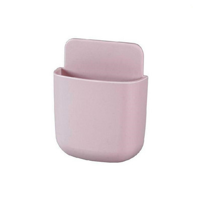 Samoljepljiva kutija za pohranu daljinskog upravljača Zidni držač za mobilni telefon, postolje, organizator za olovke, držači za četkice za zube 11,5x9 cm