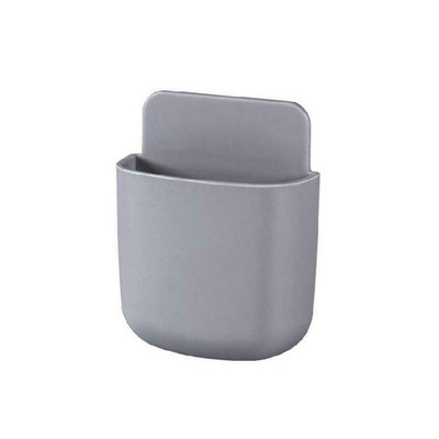 Samoljepljiva kutija za pohranu daljinskog upravljača Zidni držač za mobilni telefon, postolje, organizator za olovke, držači za četkice za zube 11,5x9 cm