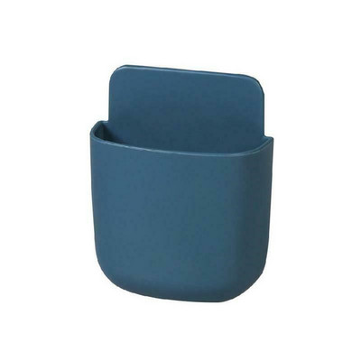 Samoljepljiva kutija za pohranu daljinskog upravljača Zidni držač za mobilni telefon, postolje, organizator za olovke, držači za četkice za zube 11,5x9 cm