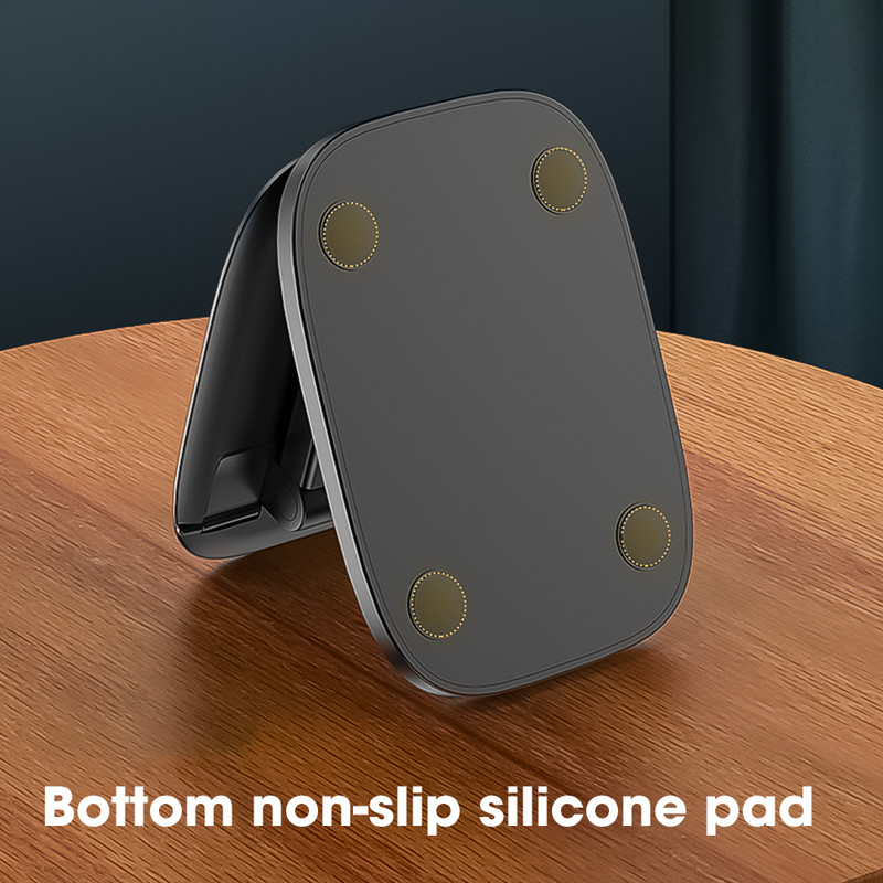 Suport de birou pliabil pentru tabletă pentru telefon mobil pentru iPad iPhone Samsung Suport de birou reglabil, rotire, suport de birou stabil