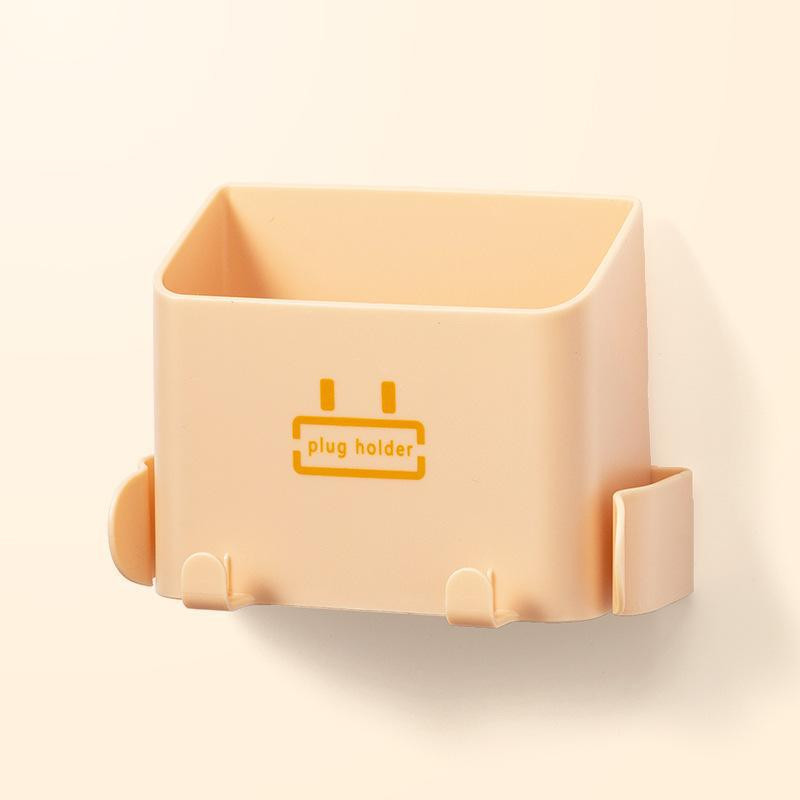 Pie sienas stiprināma organizatora kastīte Mājas biroja perforators Bezmaksas TV tālvadības pults glabāšana Tālruņa kontaktdakša Sienas turētājs uzlādes daudzfunkciju āķi