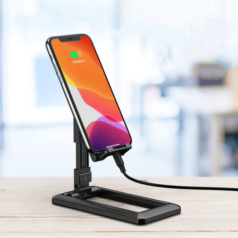 Držač za mobilni telefon, stalak na radnoj površini, zadebljani neklizajući stabilni nosač, postolje za pametne telefone i tablete, podrška za iPad Kindle
