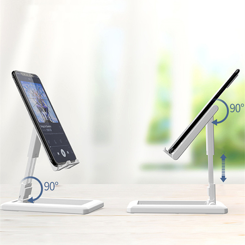 Držač za mobilni telefon, stalak na radnoj površini, zadebljani neklizajući stabilni nosač, postolje za pametne telefone i tablete, podrška za iPad Kindle