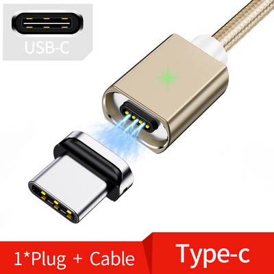 Cablu micro USB magnetic OLAF 2M pentru iPhone Samsung Cablu de date de încărcare rapidă Încărcător magnetic Cablu USB tip C 3A pentru telefon mobil