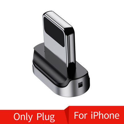 Cablu micro USB magnetic OLAF 2M pentru iPhone Samsung Cablu de date de încărcare rapidă Încărcător magnetic Cablu USB tip C 3A pentru telefon mobil