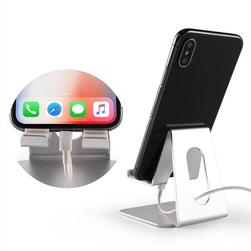 Táblagép állvány asztali mobiltelefon tartó bölcső iPad Pro Air iPhone XR Samsung Xiaomi Huawei mobiltelefon tartó asztalon