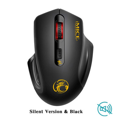 iMice USB 3.0 Receiver Wireless Mouse 2.4G Silent Mouse 4 Buttons 2000DPI Optical Computer Mouse Εργονομικά ποντίκια για φορητό υπολογιστή