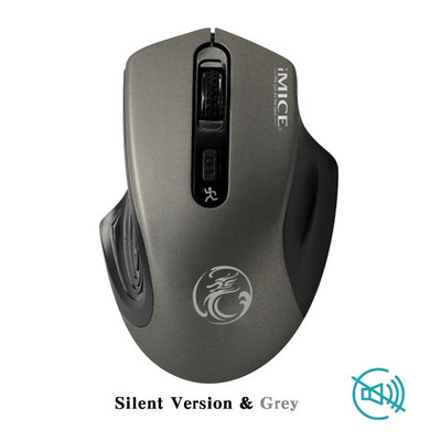iMice USB 3.0 Receiver Wireless Mouse 2.4G Silent Mouse 4 Buttons 2000DPI Optical Computer Mouse Εργονομικά ποντίκια για φορητό υπολογιστή