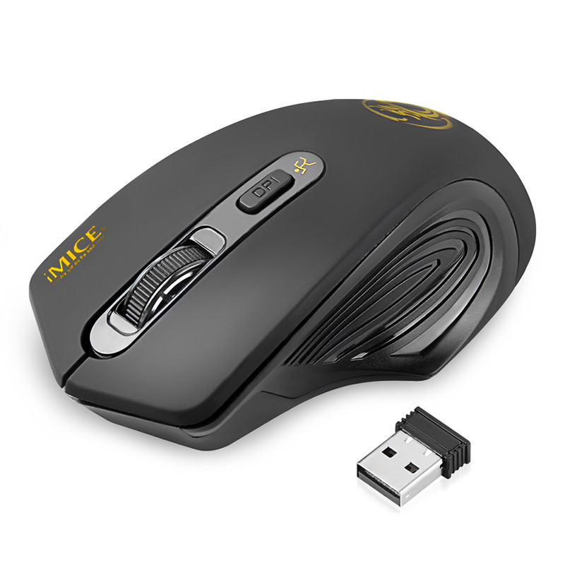 iMice USB 3.0 Receiver Wireless Mouse 2.4G Silent Mouse 4 Buttons 2000DPI Optical Computer Mouse Εργονομικά ποντίκια για φορητό υπολογιστή