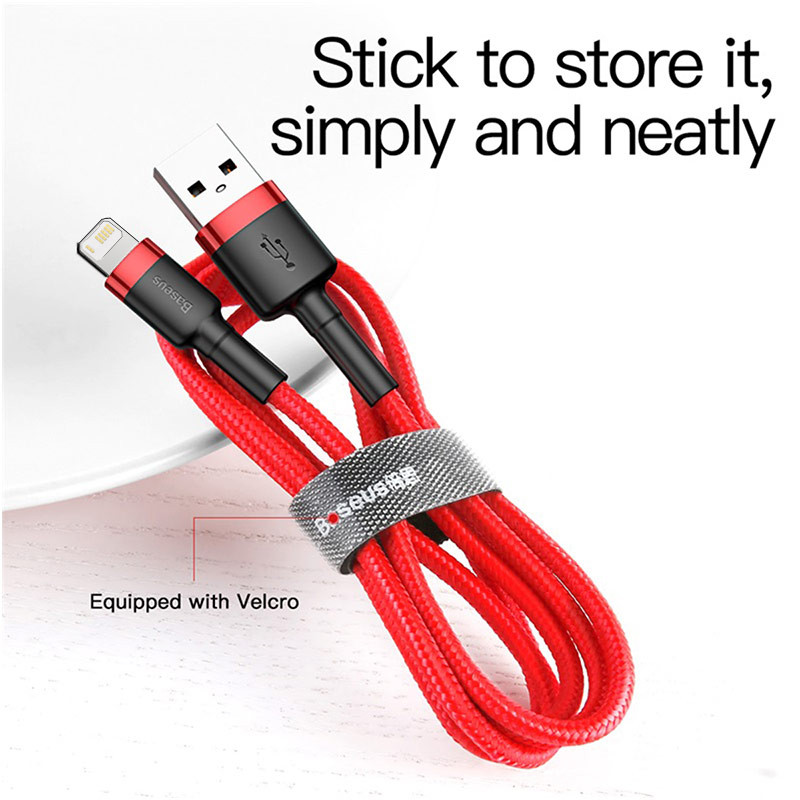 Cablu de încărcare rapidă Baseus 2/5 buc 2.4A pentru iPhone Cablu USB pentru iPhone 14 13 12 11 Pro Max XS 8 Cablu de încărcare Linie de date