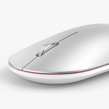 Оригинална преносима безжична игрална мишка Xiaomi Fashion Mouse 1000dpi 2.4GHz Bluetooth връзка Оптична мишка Мини преносима метална мишка