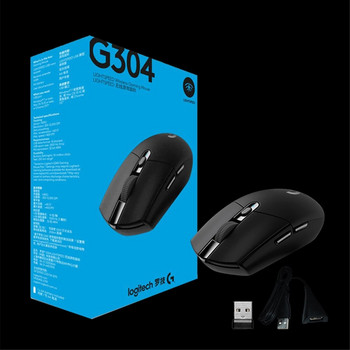 logitech G304 G305 G102 компютърни игри 2.4G безжична мишка ергономична мишка HERO Engine 12000DPI За LOL PUBG Fortnite Overwatch