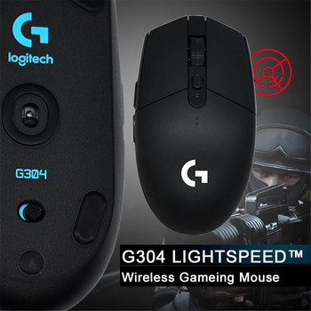 logitech G304 G305 G102 компютърни игри 2.4G безжична мишка ергономична мишка HERO Engine 12000DPI За LOL PUBG Fortnite Overwatch