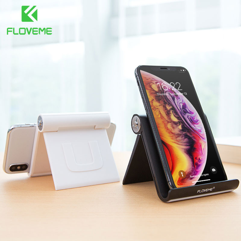 Πτυσσόμενη βάση στήριξης τηλεφώνου FLOVEME για iPhone X XS MAX Tablet Stand Επιτραπέζια βάση για κινητό τηλέφωνο για Samsung Xiaomi OPPO