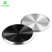 FLOVEME Μαγνητικός Δίσκος για Βάση Τηλεφώνου Αυτοκινήτου Σιδερένιο φύλλο Μεταλλικό φύλλο γενικής χρήσης για βάση στήριξης τηλεφώνου με μαγνήτη Βάσεις στήριξης στο αυτοκίνητο