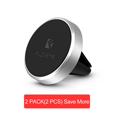 FLOVEME Universal θήκη τηλεφώνου αυτοκινήτου Μαγνητική βάση στήριξης αεραγωγού 360 περιστροφής βάση κινητού τηλεφώνου για iPhone 7 8 X Xs Max Xiaomi