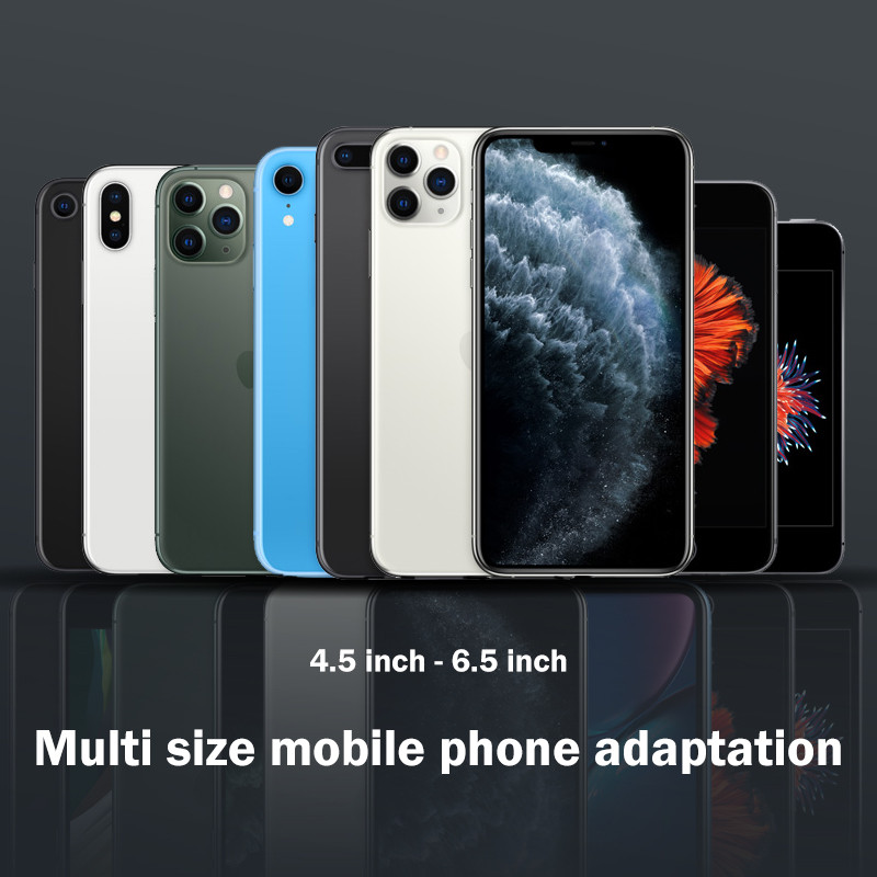 FLOVEME magnetinis automobilinis telefono laikiklis skirtas iPhone Sulankstomas mobiliojo telefono laikiklis prietaisų skydeliui Paste Lankstus automobilio laikiklio stovas