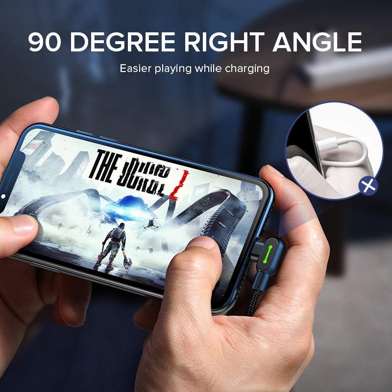 Καλώδιο MCDODO USB για iPhone 13 12 11 Pro Max Xs Xr X 8 7 6 Γρήγορη φόρτιση Micro USB Type C Καλώδιο Για Samsung Huawei Xiaomi Redmi