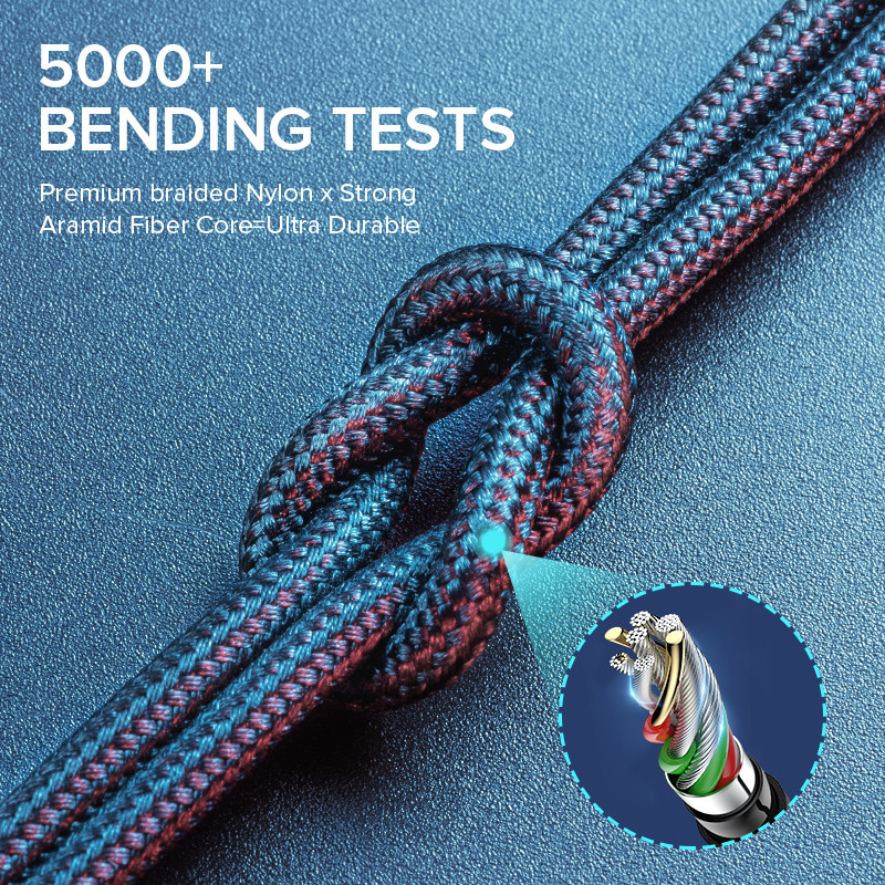 Καλώδιο MCDODO USB για iPhone 13 12 11 Pro Max Xs Xr X 8 7 6 Γρήγορη φόρτιση Micro USB Type C Καλώδιο Για Samsung Huawei Xiaomi Redmi