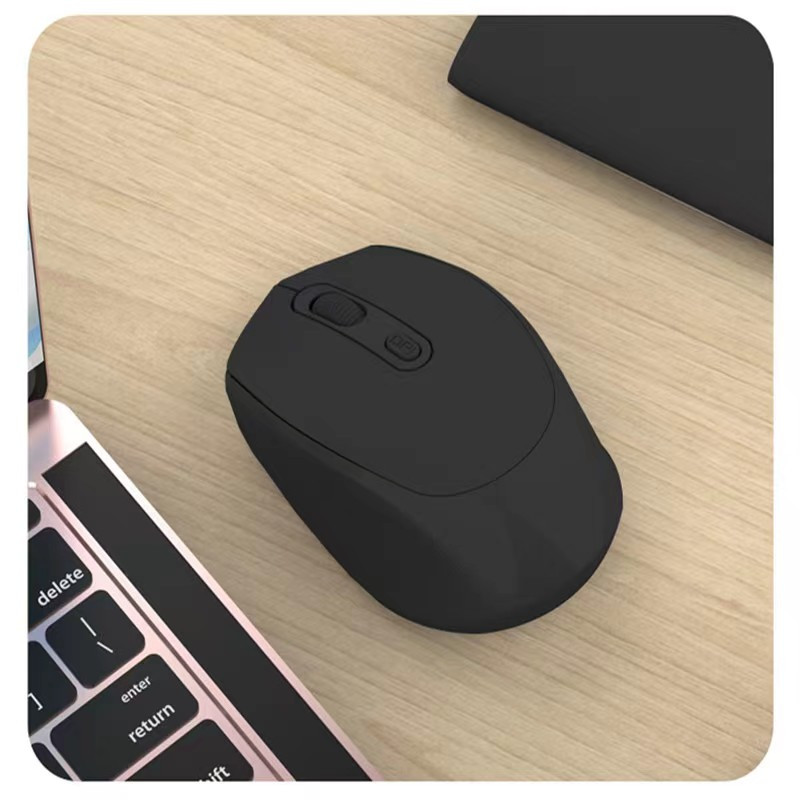 Punjivi bežični Bluetooth miš Mute USB ergonomski igrački miš za prijenosno računalo Macbook