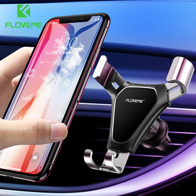 Držiak na telefón do auta FLOVEME Gravity, držiak na vetrací otvor, stojan na mobilný telefón do auta, držiak na mobilný telefón, podpora pre smartfón, vozidlo