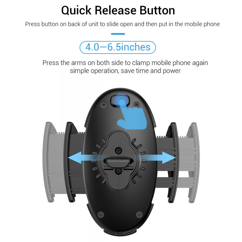 Držiak na telefón do auta FLOVEME pre iPhone 12 11, držiak do vetracieho otvoru do auta, držiak GPS, stojan, otočný o 360°, držiak na mobil pre Xiaomi Samsung