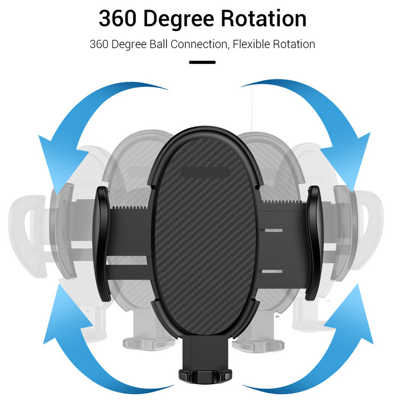 Držiak na telefón do auta FLOVEME pre iPhone 12 11, držiak do vetracieho otvoru do auta, držiak GPS, stojan, otočný o 360°, držiak na mobil pre Xiaomi Samsung