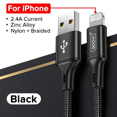 Cablu USB tip C QOOVI 3A Cablu de încărcare rapidă pentru Xiaomi Mi11 Samsung S21 A71 Huawei Cablu de încărcare rapidă pentru iPhone 13 12 Pro