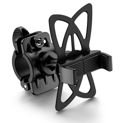 FLOVEME θήκη τηλεφώνου ποδηλάτου 360 μοιρών Γενική βάση τηλεφώνου για τιμόνι ποδηλάτου μοτοσικλέτας Υποστήριξη κινητού smartphone