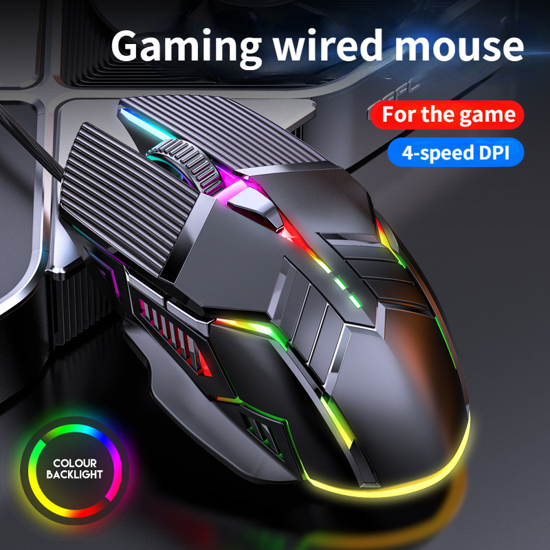 3200DPI Ergonomski žičani gaming miš USB računalni miš gaming RGB Mause gamer miš 6 tipki LED tihi miševi za PC prijenosno računalo