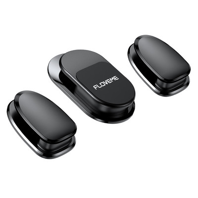 FLOVEME Mini Μαγνητική θήκη τηλεφώνου Σετ 3 τεμ. Κλιπ αυτοκινήτου USB Organizer καλώδιο αποθήκευσης Γάντζος αυτοκινήτου Θήκη αυτοκόλλητου αυτοκινήτου Αξεσουάρ τηλεφώνου