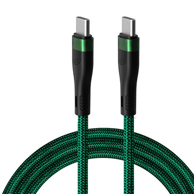 RUZSJ Cablu USB C la USB tip C 100W USBC PD Cablu de încărcare rapidă USB-C 6A Cablu tip c pentru Xiaomi POCO X3 M3 Samsung Macbook iPad