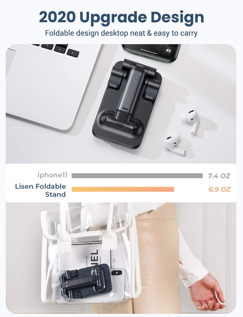 FLOVEME telefonihoidja alus iPhone 12 11 jaoks universaalne tahvelarvuti telefonihoidik xiaomi reguleeritavale tahvelarvutihoidjale iPadile