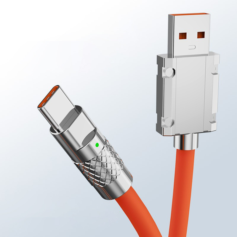 6A 120W USB Type C Καλώδιο Super Fast Charging για Xiaomi Redmi Huawei Honor Mobile Phone Power Bank USB C Cable Charger Charger USB Καλώδιο