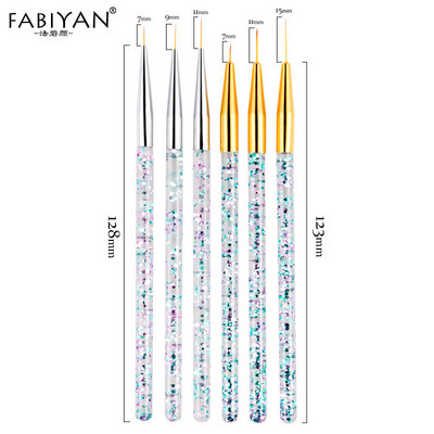 3/7kom profesionalna manikurna UV gel kist olovka prozirna akrilna kist za slikanje noktiju alati za fototerapiju