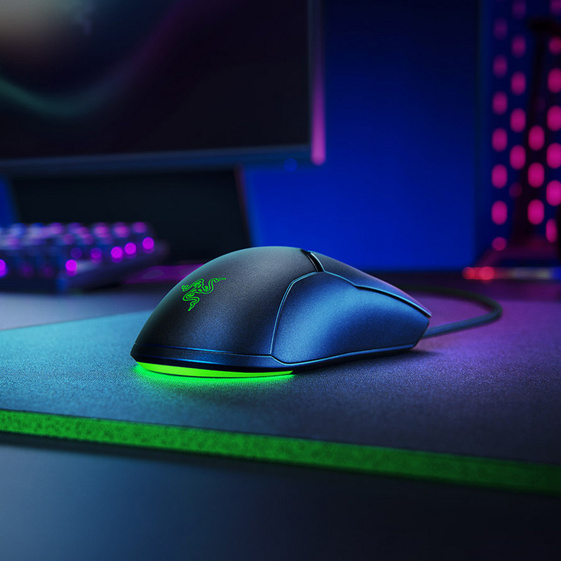 Razer Viper Mini Gaming Mouse 61g Ελαφρύ PAW3359 Optical Sensor Chroma RGB Ενσύρματο ποντίκι SPEEDFLEX Cable 8500DPI Ποντίκια