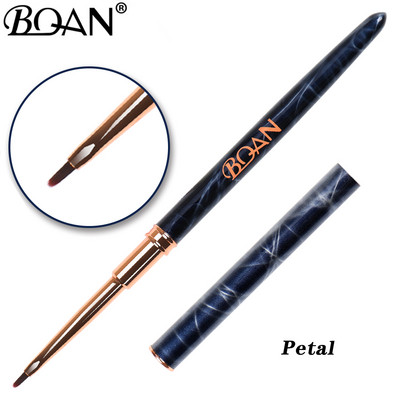 BQAN Pattern Rose Gold Kist za crtanje noktiju Dijamantni gradijent Kist za nokte Kistovi za crtanje linija Četke za nokte Kristalna akrilna linija za crtanje Olovka