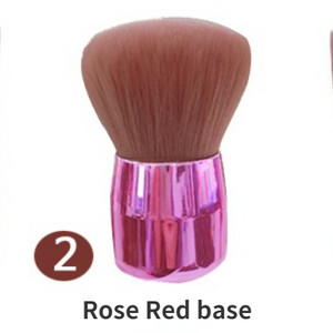 Popularna četkica za nokte s gljivama Okrugla boja s malim cvijetom Gel četke za čišćenje prašine Četkica za make up Nail Art manikura