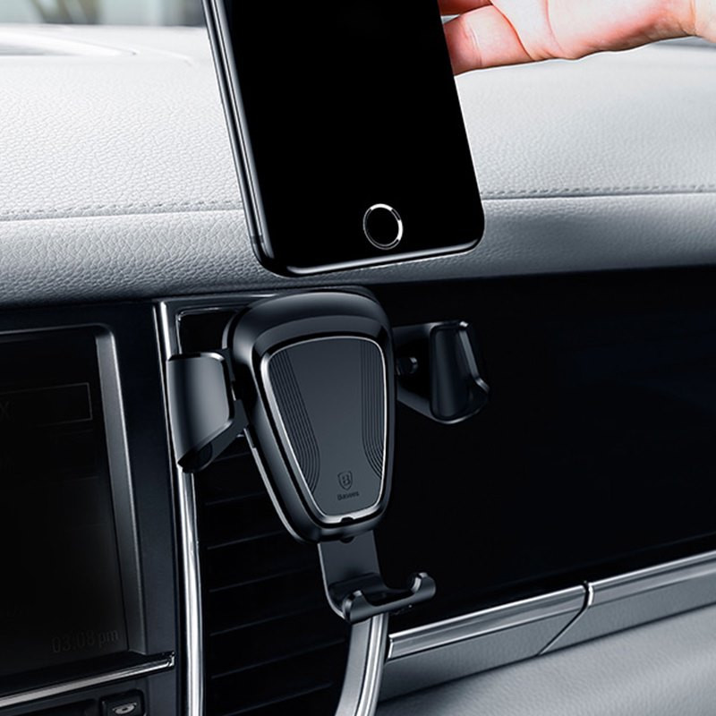 Baseus autós telefontartó iPhone-hoz Samsung mobiltelefon-tartó autós telefonhoz Soporte Movil Support Cellular